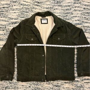Old Navy Dark Green Corduroy Jacket